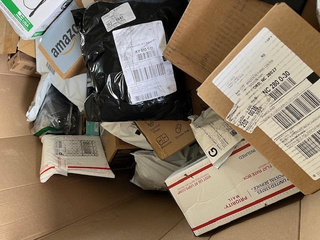 20 Units - Lost Mail, Undelivered Post, Wholesale Packages Merchandise Returns