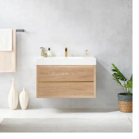 Miseno 703136-NO-WH-NM Vanity Set - MSRP $768