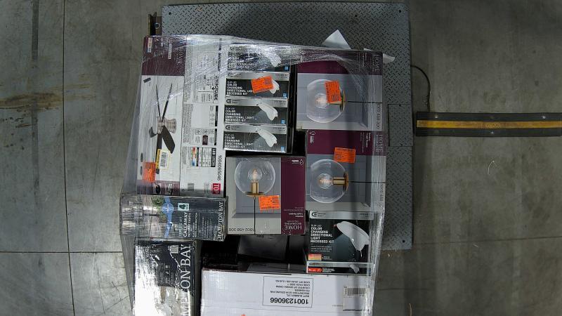 Lighting & Electrical - Monteaux, Hampton Bay, Halo - Est Retail $4,339- 1plt