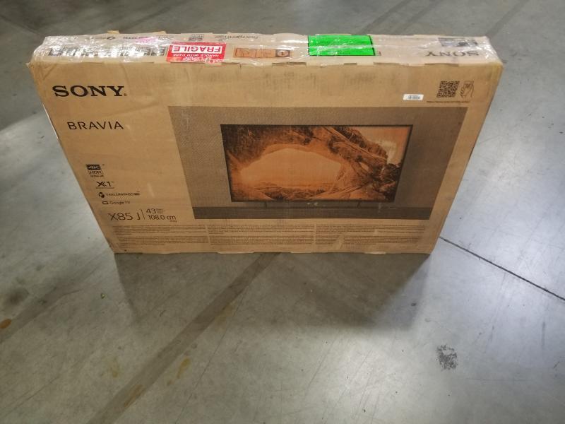 Salvage Sony Bravia 43" 4K Ultra HD Smart TV - MSRP $499