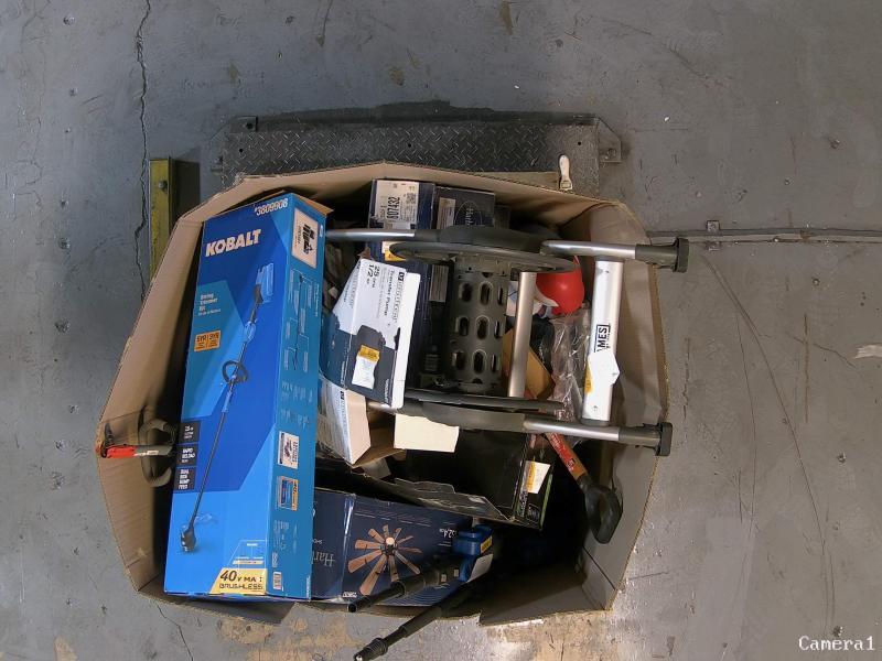 Kobalt Battery Hedge Trimmer, Henderson 60" Ceiling Fan, EGO Leaf Blower - MSRP $3,148
