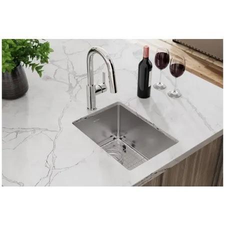 Elkay ECTRU12179TFCBC Undermount Single Basin Stainless Steel Bar Sink - MSRP $488