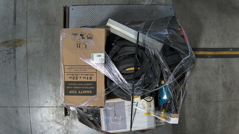 General Merchandise - Titan ControlMax Paint Sprayer, Project Source Bathroom Vanity Top - MSRP $3,838