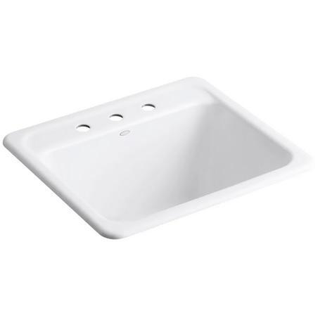Kohler K-19017-3-0 Cast Iron Utility Sink - MSRP $760