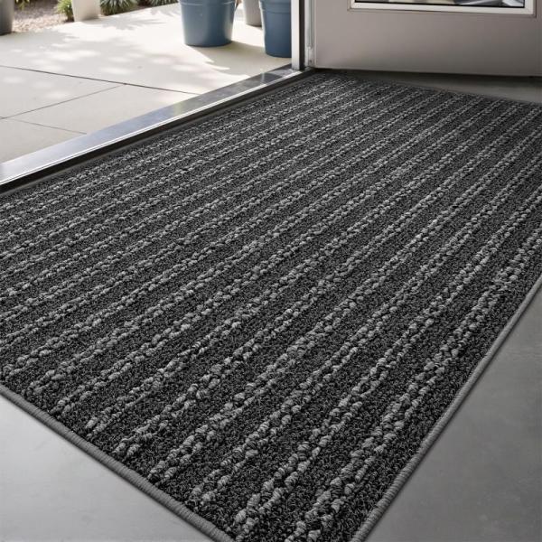 General Merchandise - Ultra Thin Washable Entryway Mats, Stair Cable Railing Kit, Traffic Cone Holders - MSRP $4,385