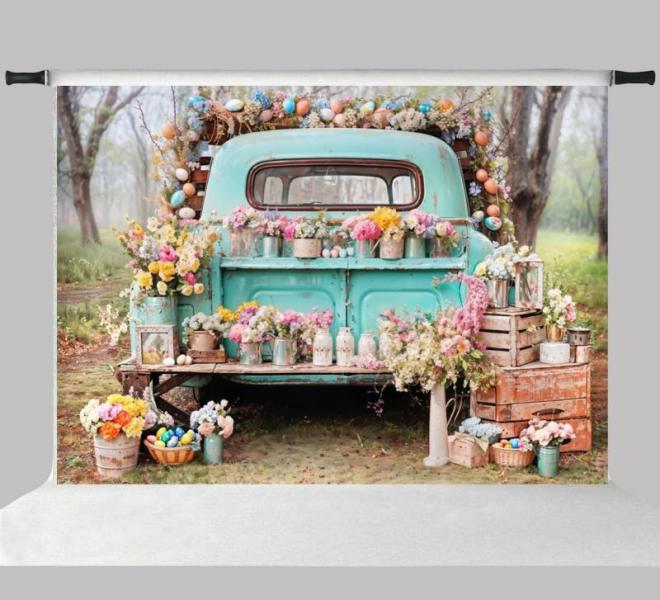 Camera - RGB Ring Light Bundle, Easter Photo Backdrop, Mother's Day Backdrop,Carrying Speaker Storage - MSRP $5,270