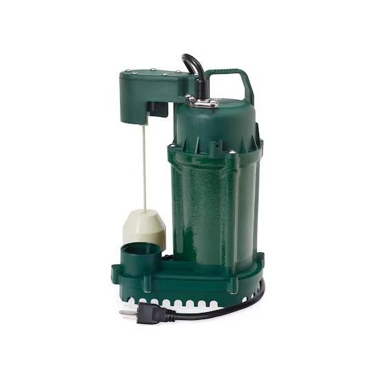 Zoeller Sump Pump, Talamore 60" LED Ceiling Fan, Kobalt 40V Chainsaw Kit - MSRP $2,944