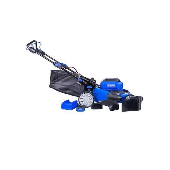 Kobalt 40V Mower, Whirlpool Water Softener, Kobalt Air Compressor - MSRP $2,033