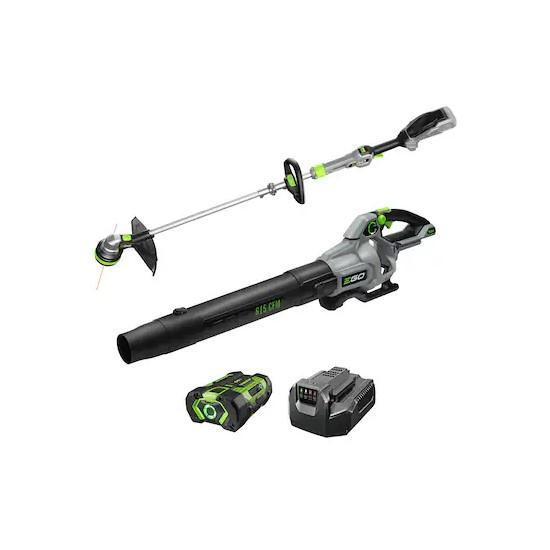 EGO Blower/Trimmer Kit, Craftsman Gas Pole Saw, Houlton 3-Light Vanity Light - MSRP $2,772