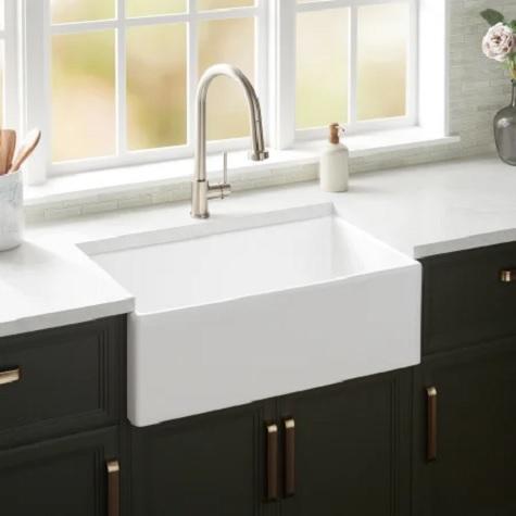 Signature Hardware SHF3018WH Kitchen Sink - MSRP $649