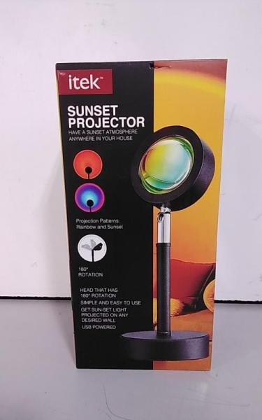 Bed Bath and Home - Itek Sunset Projector, Itek Smart Webcam, Bubba Envy Water Bottle - MSRP $6,729