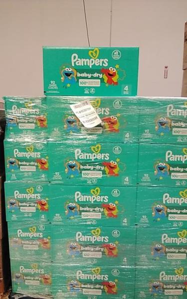 Baby - Pampers Baby Dry Extra Protection Diapers Super Packs - MSRP $1,649