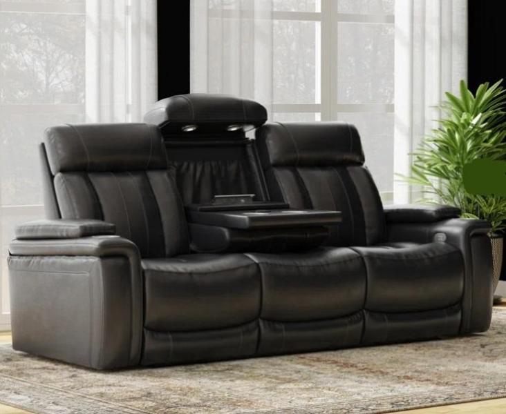 Truckload -Furniture - Bayan 89" Leather Match Pillow top Arm Reclining Sofa, Spann 32" Wide Tufted Chair -MSRP $38,382