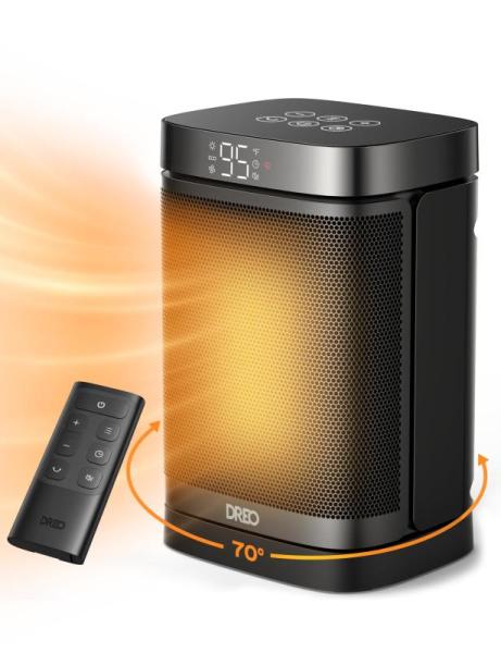 Home - Dreo Space Heater, YFXCVSL 4 Tier Plastic Storage Bins - MSRP $1,190