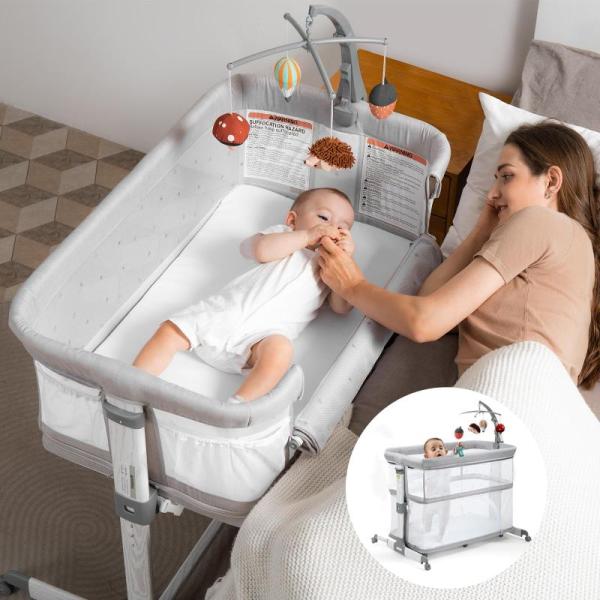 Baby - besrey 4 in 1 Baby Bassinet Bedside Sleeper, Wakauto 1pc Car Swivel Seat Cushion - MSRP $1,559