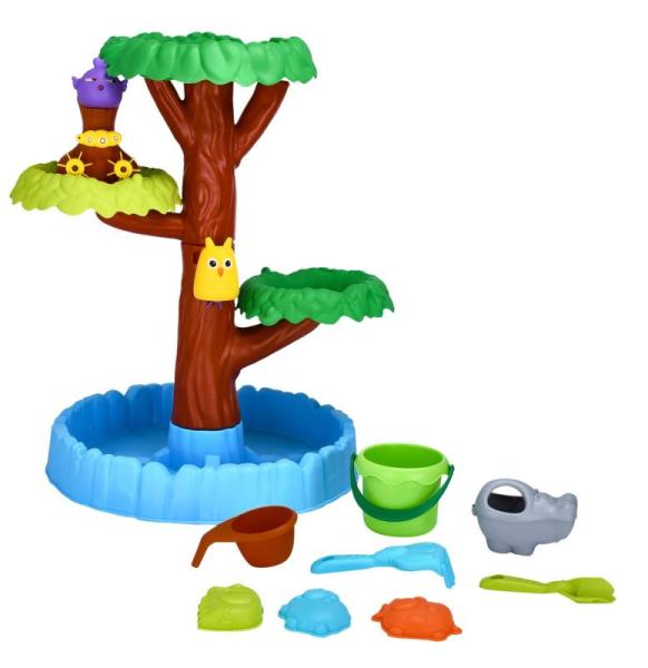 Toys - HYES Turtle Sandbox w/ Lid, Kidzlane Water Tables, Disc Giant Nest Web Rope Hanging Tree Swing Seat -MSRP $1,377