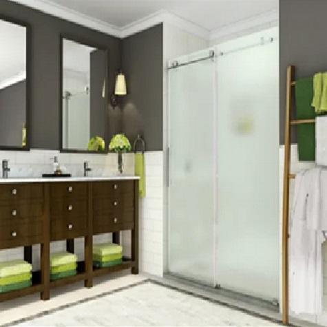 Aston SDR984F-SS-48-10 - Shower Doors - MSRP $876