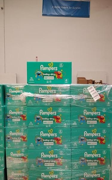 Baby - Pampers Baby Dry Extra Protection Diapers Super Packs - MSRP $1,121