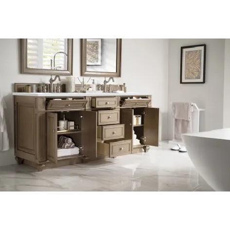 James Martin Vanities 157-V72-WW-3WZ Vanity Set - MSRP $3,697