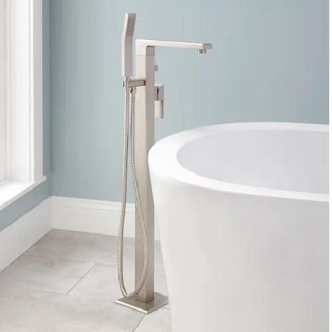 Signature Hardware 421586 Tub Filler Faucet - MSRP $934