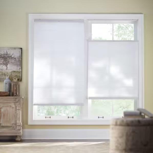 Window Decor - HDC Snow Drift Top-Down Cordless Light Filtering Shades, EMOH, Chicology - Est Retail $35,272- 5plts