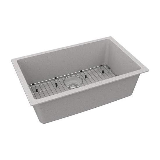 Fixtures - Elkay Kitchen Sink, Infinity Shower Drain, Justice Design Pendant - MSRP $6,008