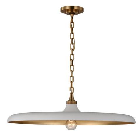 Visual Comfort TOB 5116HAB-PW Pendant - MSRP $1,099