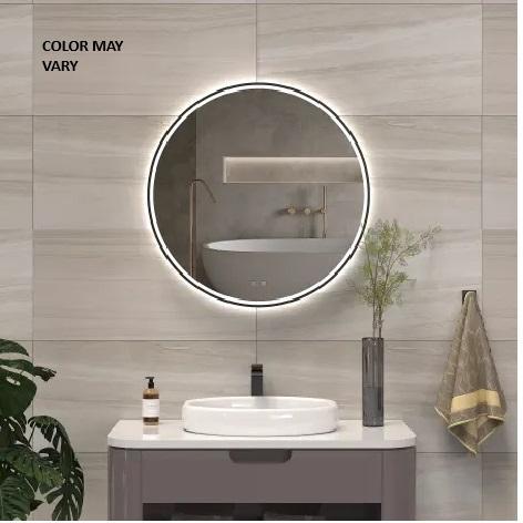 ICO Bath ID1030.MB Framed Bathroom Wall Mirror - MSRP $573