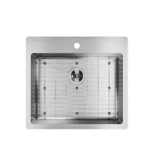 Elkay Crosstown 25" Drop In Single Basin Stainless Steel Kitchen Sink - MSRP $466