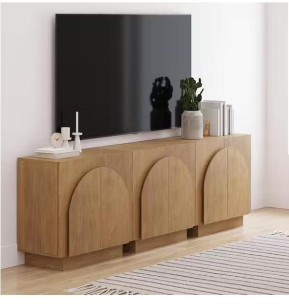 Home Decor - Nathan James Iris 31 in. Mid-Century Modern TV Stand, FUFU&GAGA, Glitzhome, Sorbus - Est Retail $2,166