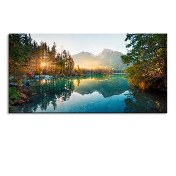 Home - Autumn Lake Canvas Wall Art, Waterproof Patio Chair Cushion, Hugmoom Cooling Blanket - MSRP $2,055