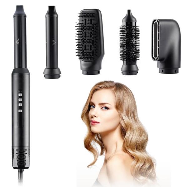 Beauty - 5 in 1 Air Wrap Hair Stylers, Soft Satin Silk Salon Bonnets, Ceramic Hair Straighteners - MSRP $7,432