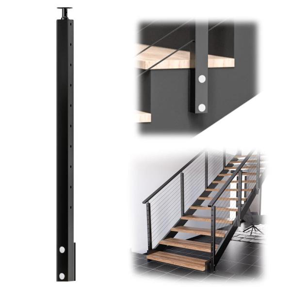 Muzata Cable Railing Post Kit, Heyco SunScreen Wire Mesh, Titanium Cutting Boards - MSRP $2,256