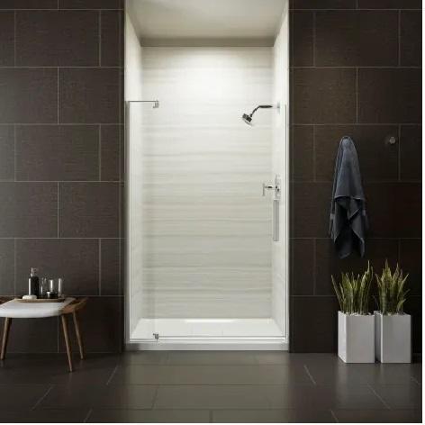 Kohler K-707551-L-SHP Frameless Shower Door - MSRP $730