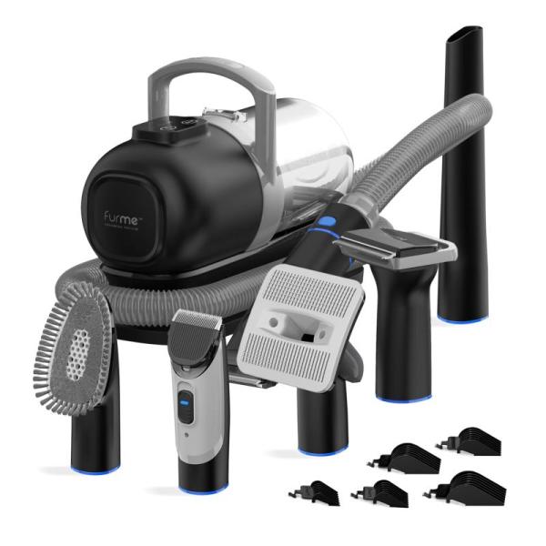 Pets - FurMe Original Pet Grooming Vacuum Kit, FUKUMARU Dog Couch Bed - MSRP $1,094