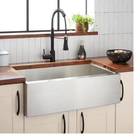 Signature Hardware SHSK3321AZA Stainless Steel Kitchen Sink - MSRP $735