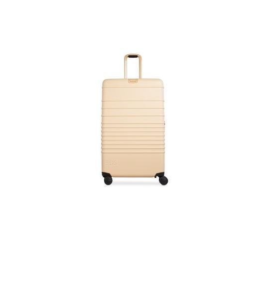 BEIS Large Check-in Roller, Beige - Original MSRP $328