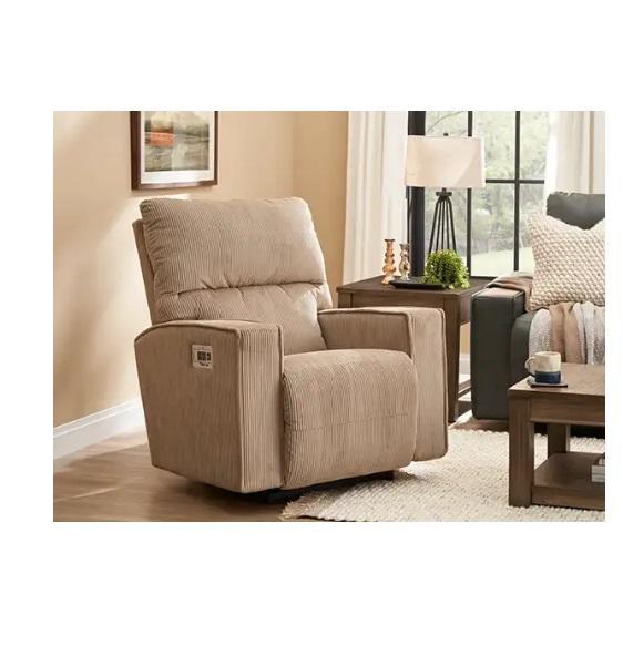 Truckload - Furniture - Maddox Leather Rocking Recliner/Headrest/Lumbar, Metal Designs Claret Table - MSRP $65,084