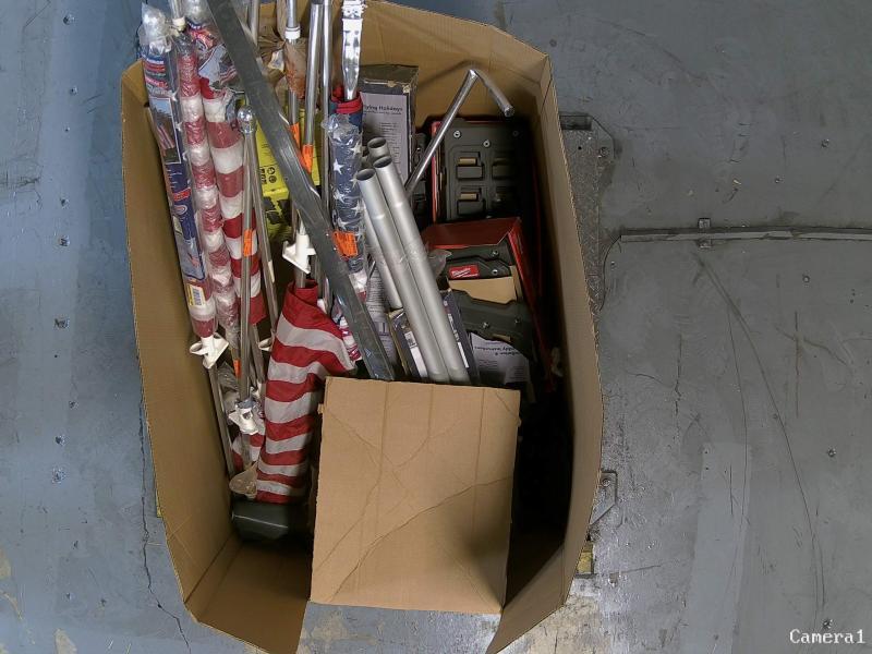 Mixed Lot - RYOBI, Gutter Guard by Gutterglove, Valley Forge Flag, TuffBilt, Rubbermaid  - Est Retail $5,733- 3plts