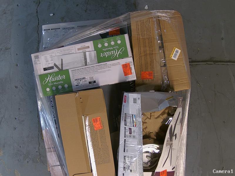 Lighting & Electrical - STARLINK, DEWALT, Blink, Wyze, HDC, RIDGID, HALO, Hampton Bay - Est Retail $16,249- 2plts