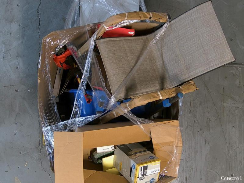 Kobalt Hose Cart, Ego Blower Kit, Wagner Paint Sprayer, Pelham Bay Stackable Metal Frame Dining Chair - MSRP $5,210