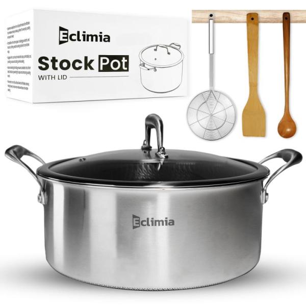 Home - 2 in 1 Pure Titanium Cutting Boards, Ultrean Food Scale, Enamelware Cookware Set - MSRP $9,671