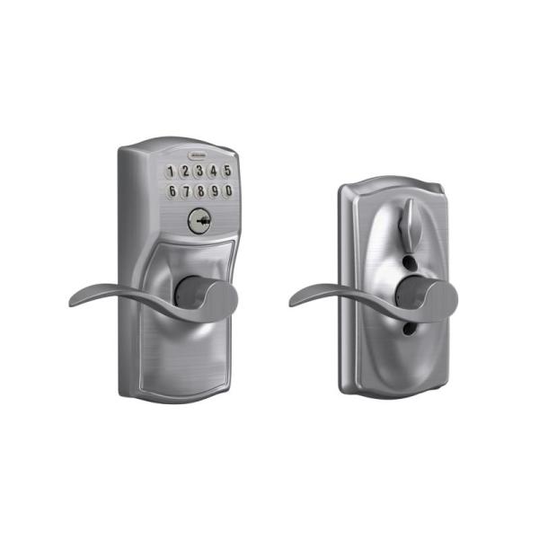 Home Improvement - SCHLAGE FE595 Camelot Keypad Entry, Portable Air Conditioner - MSRP $1,235