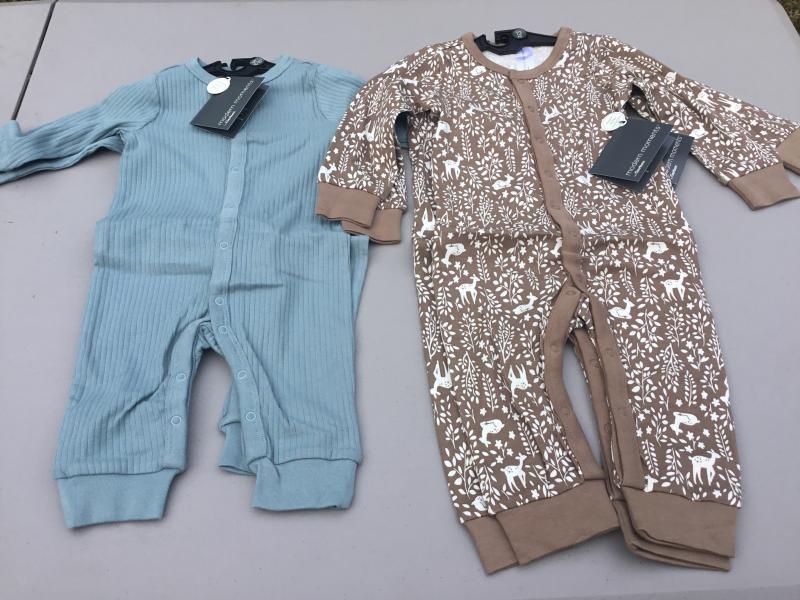 50 New Modern Moments Baby One Piece L/S Sleepers