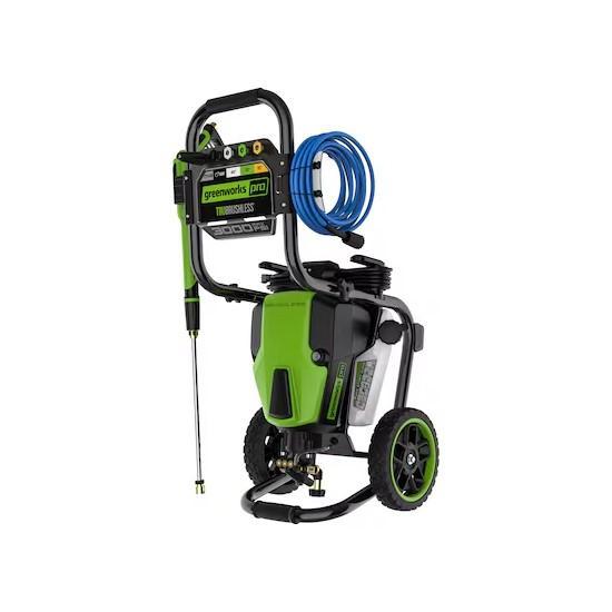 Greenworks Pressure Washer, Craftsman Gas Chainsaw, Globe Caledon 52" Ceiling Fan - MSRP $3,138