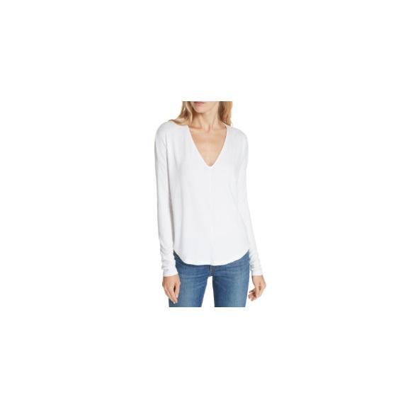 Apparel - Rag & Bone The Knit Long Sleeve Tee, Fashion Forms Seamless Push Up Bra, Nippies - Original MSRP $1,537