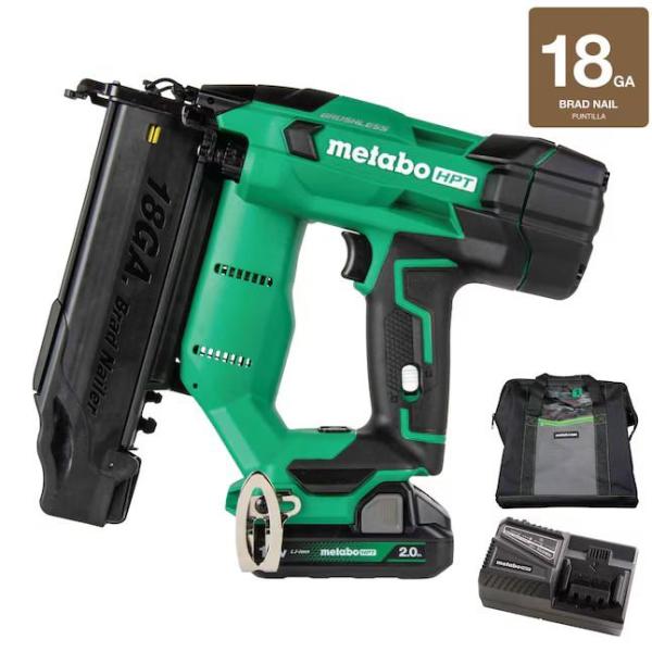 Metabo HPT 18 -Gauge Cordless Brad Nailer, Kobalt Backpack Sprayer, Rill Rite-Temp shower Faucet - MSRP $6,636General Merchandise - MSRP $6,636