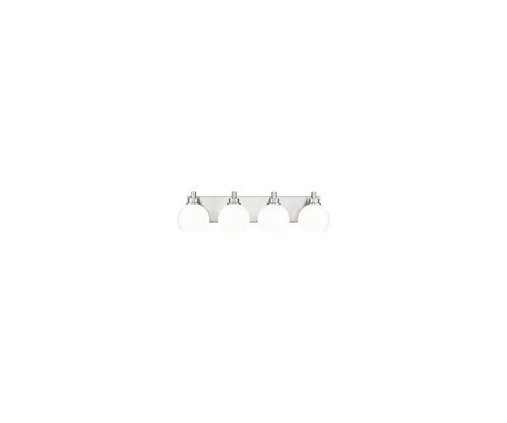 METWET Bathroom Light Fixtures 5 Light Brushed Nickel - MSRP $109