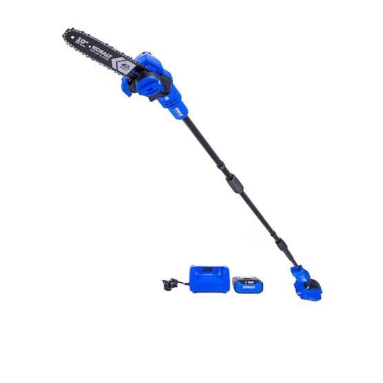 Kobalt 40V Pole Saw Kit, John Deere Tractor Canopy, Kwikset Smart Deadbolt - MSRP $3,173