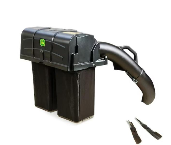 John Deere 100 Series Bagger for Riding mower, Greenworks Electric Pressure washer, Flexio Paint Sprayer - MSRP $4,888